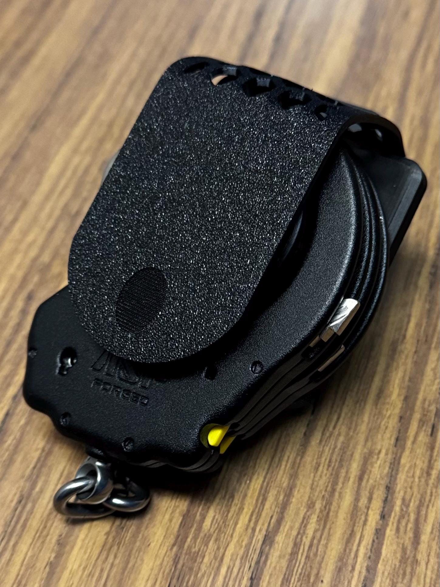 Tactical Locking Handcuff Holder: Secure TPU Police Gear