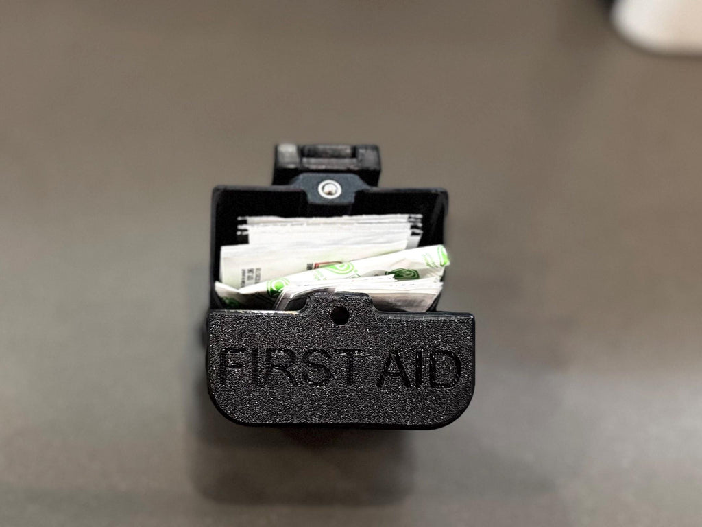 Quick Access First Aid Pouch: Belt Clip/MOLLE Compatible Holder