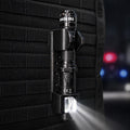 2-in-1 Tactical Flashlight Holder | Mirror Redirect Light, Hands-Free MOLLE Mount
