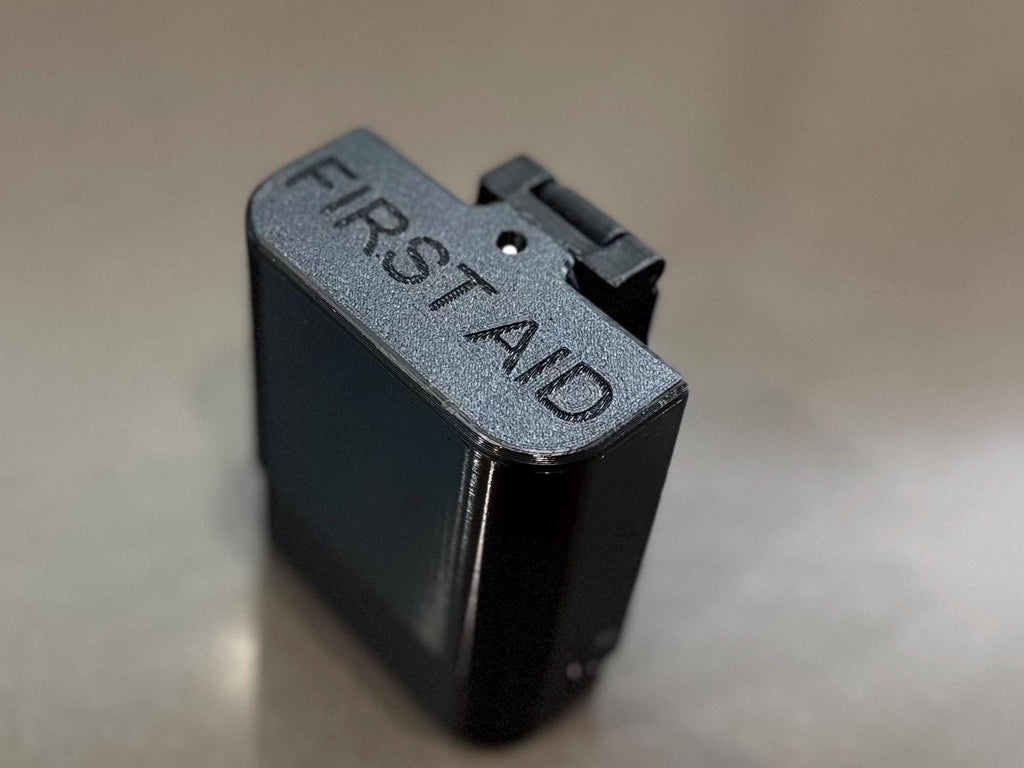 Quick Access First Aid Pouch: Belt Clip/MOLLE Compatible Holder