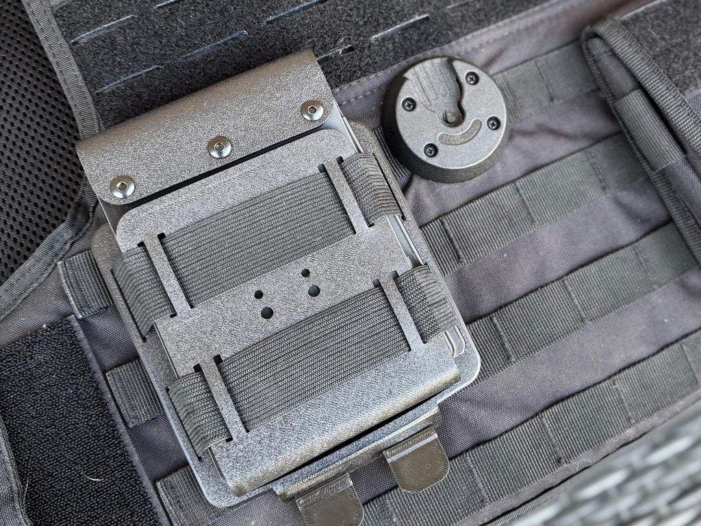 Collapsible Polymer Evidence Notebook Holder: MOLLE & Belt Compatible