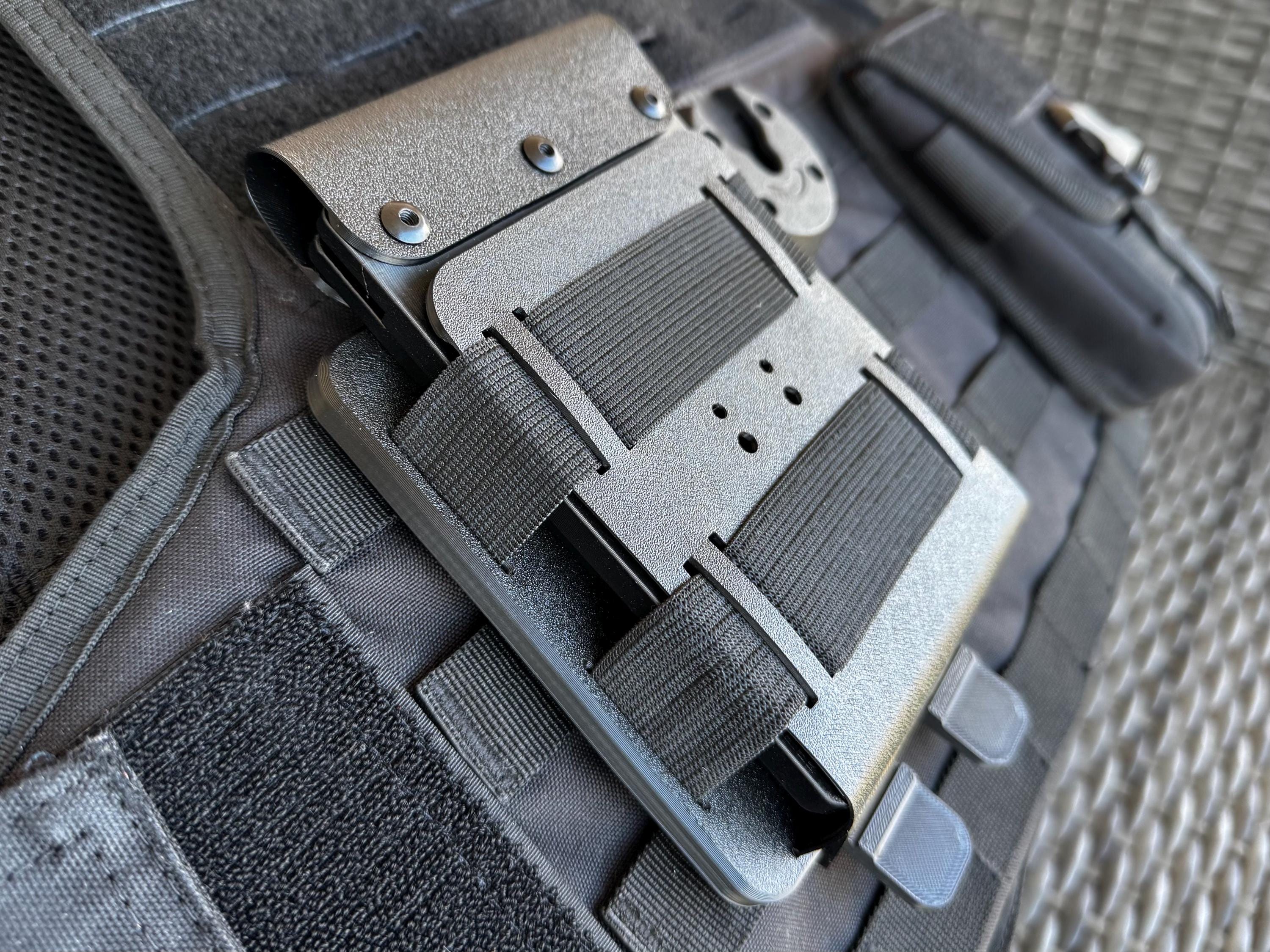 Collapsible Polymer Evidence Notebook Holder: MOLLE & Belt Compatible