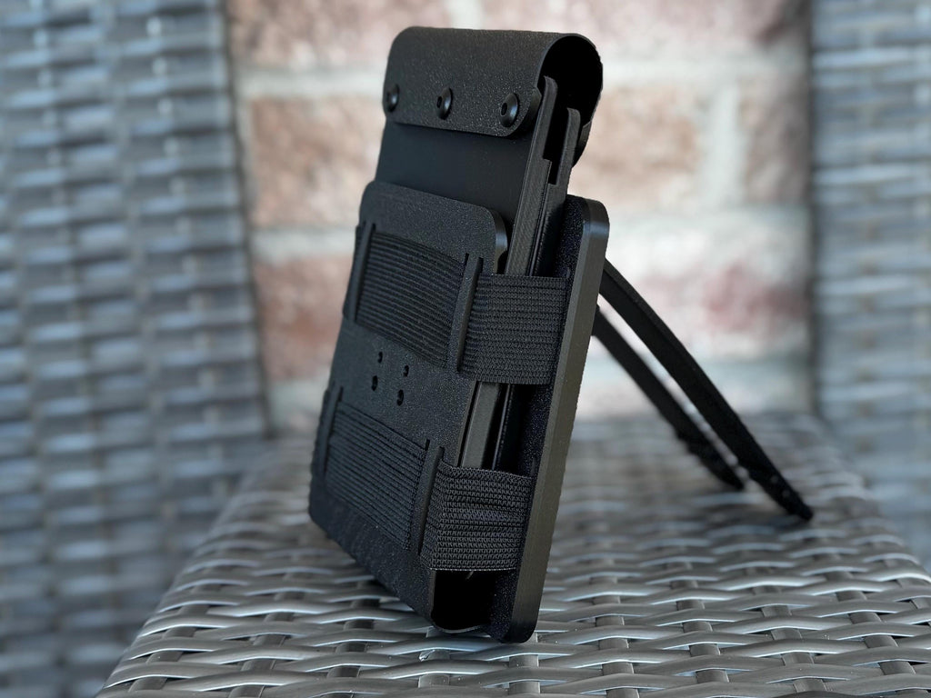 Collapsible Polymer Evidence Notebook Holder: MOLLE & Belt Compatible