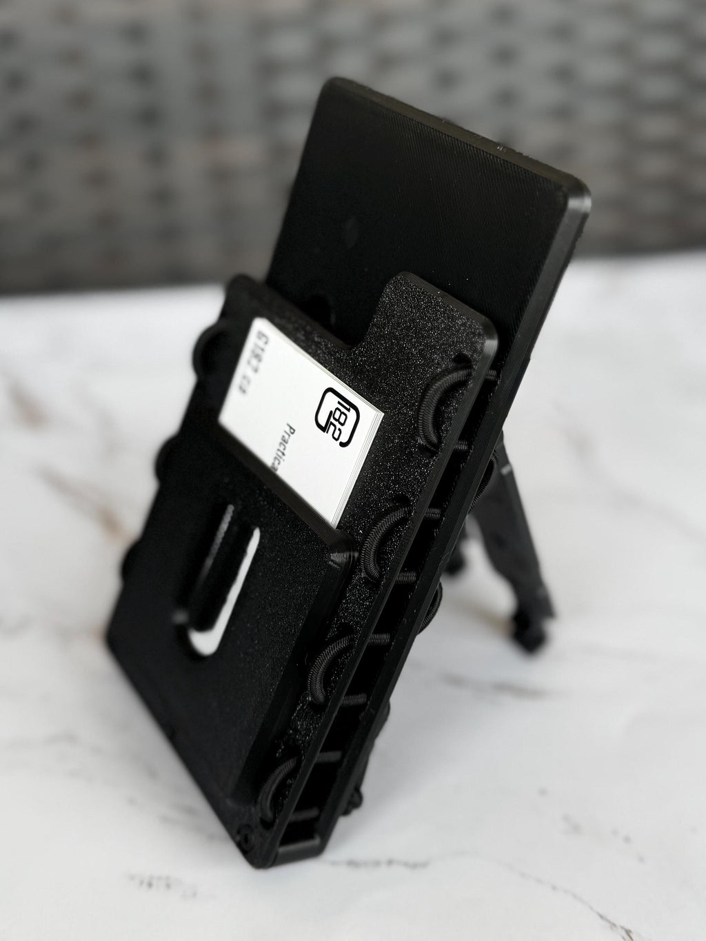 Heavy Duty Phone Holder: MOLLE or Belt Clip - Impact Resistant with Card Slot
