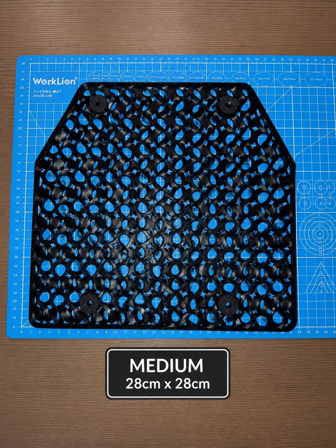 FlexMesh Tactical Vest Airflow Cooling Panel: Breathable TPU Cooling Insert