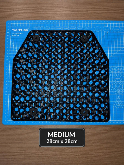 FlexMesh Tactical Vest Airflow Cooling Panel: Breathable TPU Cooling Insert