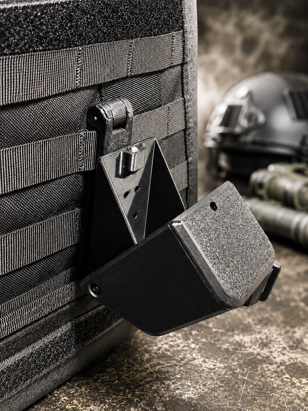 GEAR182 Universal Tactical Utility Holder | Heavy-Duty Polymer | Secure Spring-Latch | Belt, MOLLE & Multi-Mount Options | Made in Canada