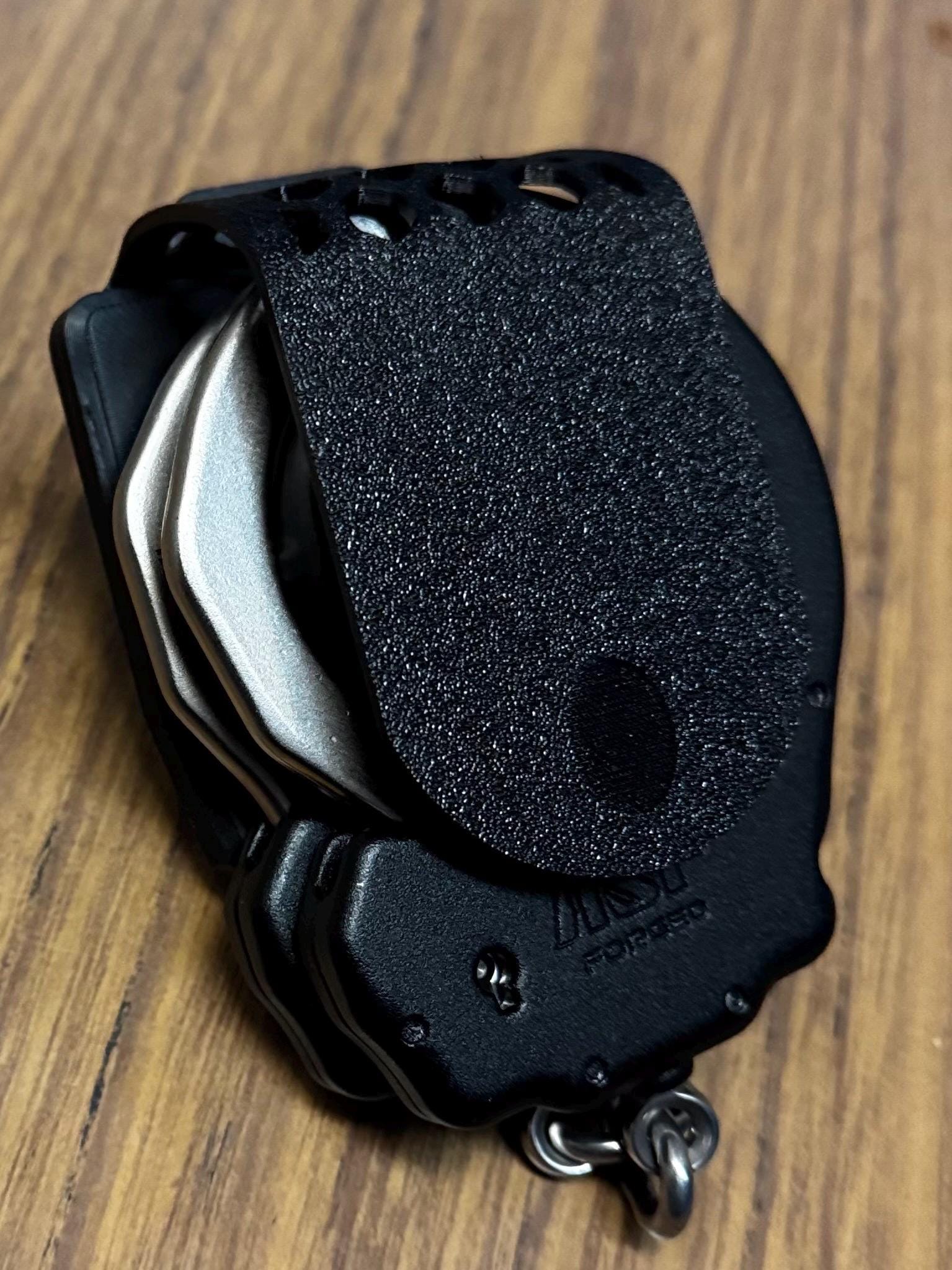 Tactical Locking Handcuff Holder: Secure TPU Police Gear