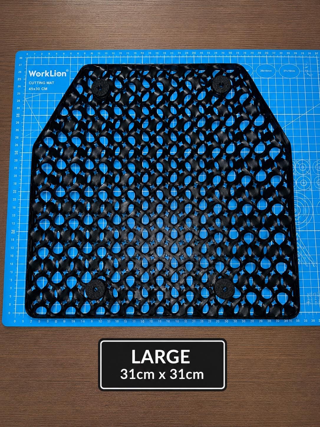 FlexMesh Tactical Vest Airflow Cooling Panel: Breathable TPU Cooling Insert