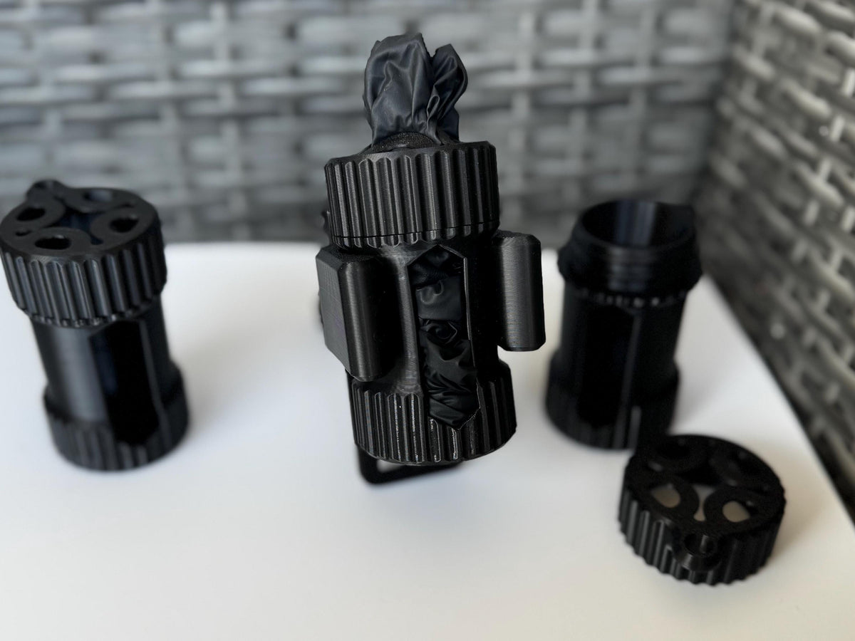 TPU Medical Glove Holder: Quick Access, MOLLE/Belt Mountable