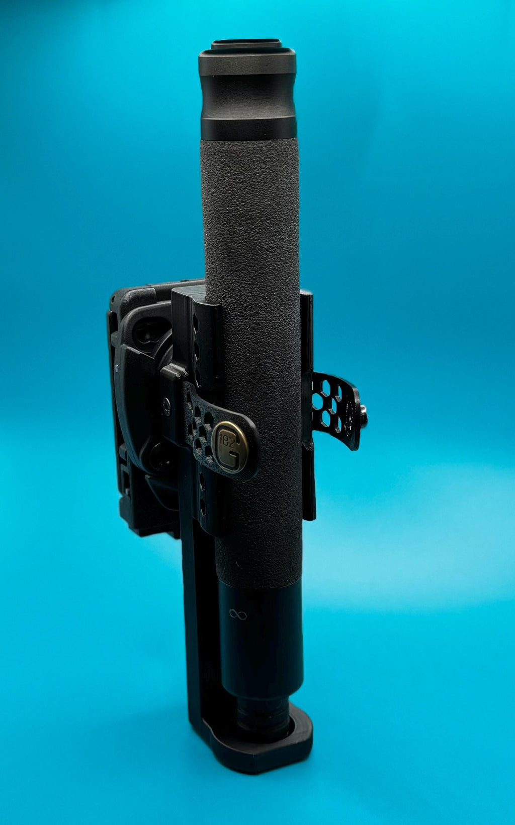 Quick Release Tactical Baton Holder: 21-inch, Impact-Resistant Polymer