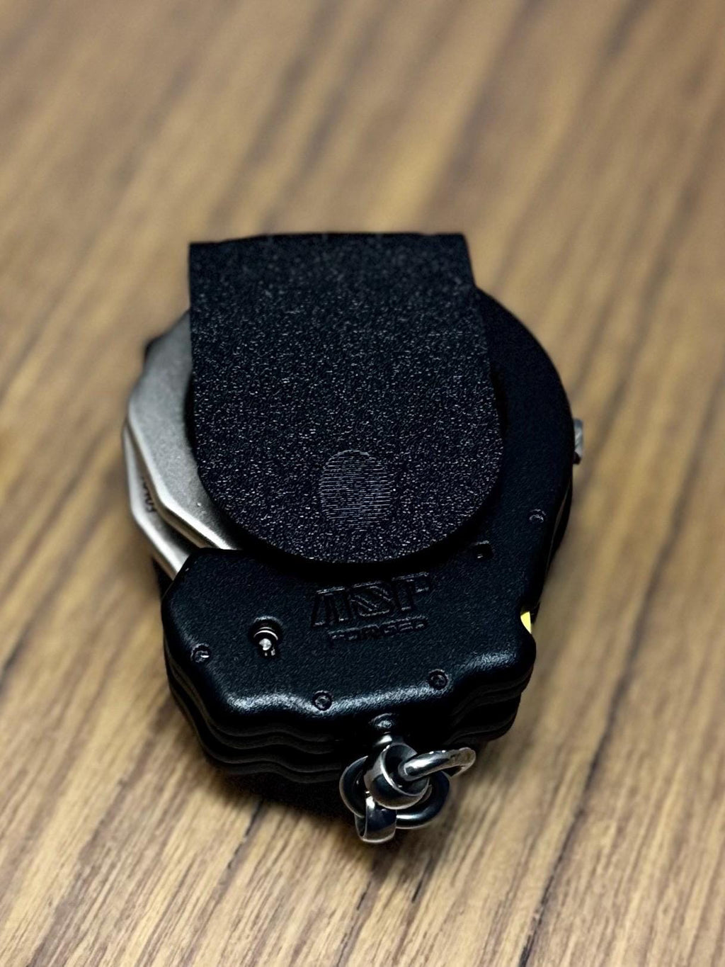 Tactical Locking Handcuff Holder: Secure TPU Police Gear