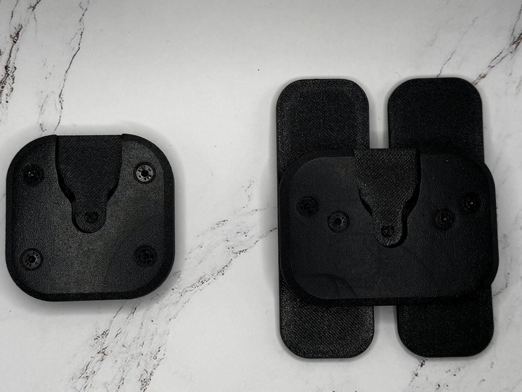 Tactical Body Camera Mount Vest Attachment | MOLLE or Permanent Mount | Police, Security, EMS