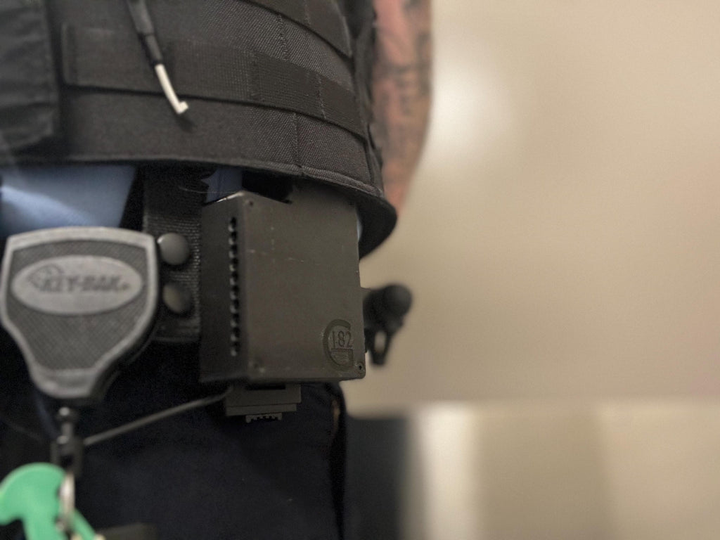 USB Tactical Vest Cooling Fan: Duty Belt Mounted Blower