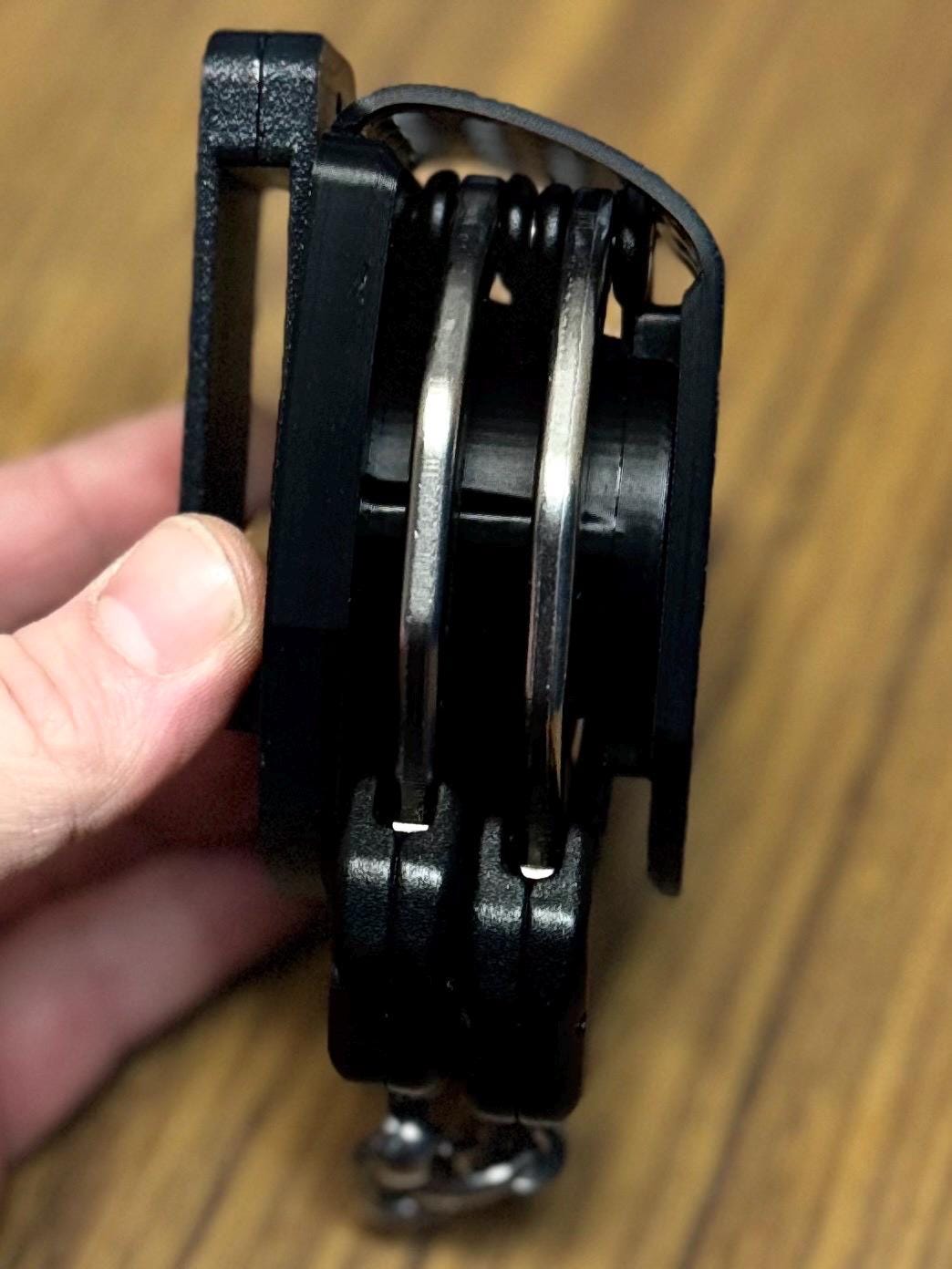 Tactical Locking Handcuff Holder: Secure TPU Police Gear