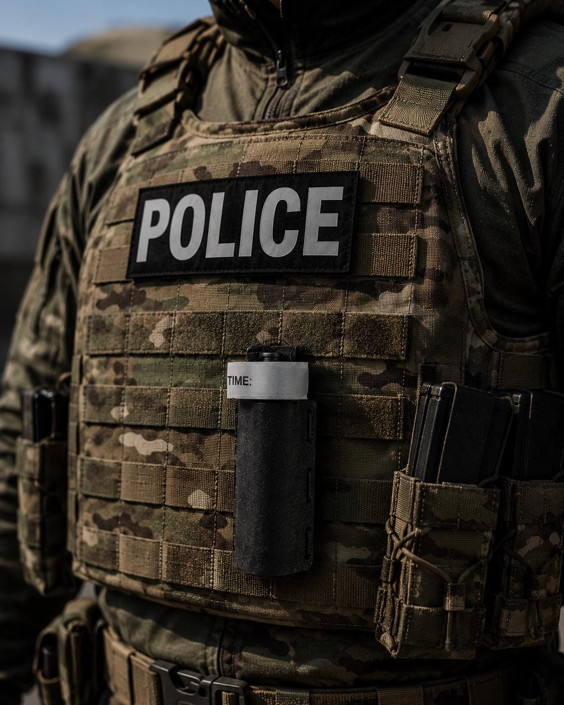 Heavy-Duty TPU Tourniquet Holder – MOLLE & Belt Clip Mount