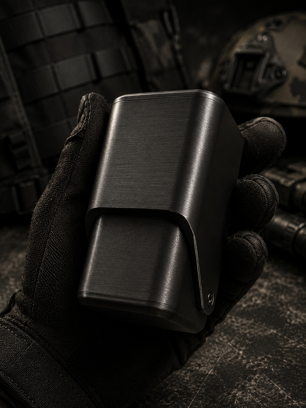 GEAR182 Universal Tactical Utility Holder | Heavy-Duty Polymer | Secure Spring-Latch | Belt, MOLLE & Multi-Mount Options | Made in Canada