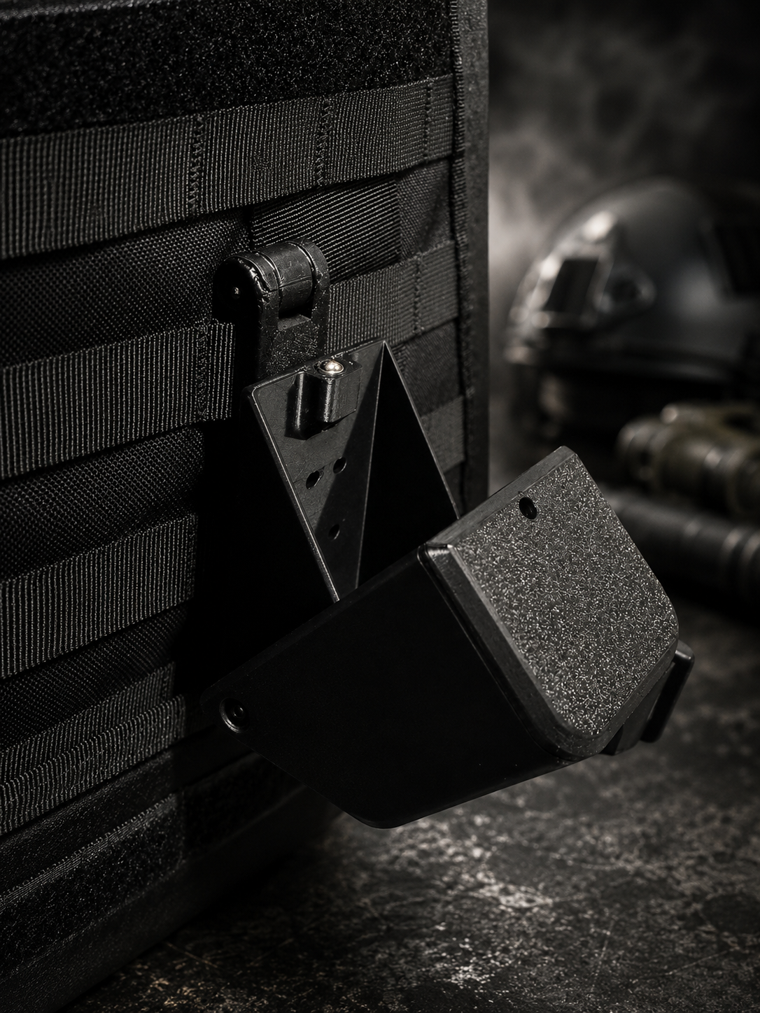 GEAR182 Universal Tactical Utility Holder | Heavy-Duty Polymer | Secure Spring-Latch | Belt, MOLLE & Multi-Mount Options | Made in Canada