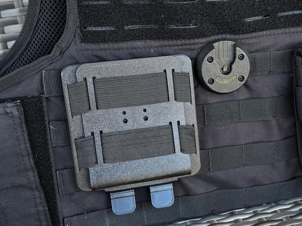 Collapsible Polymer Evidence Notebook Holder: MOLLE & Belt Compatible