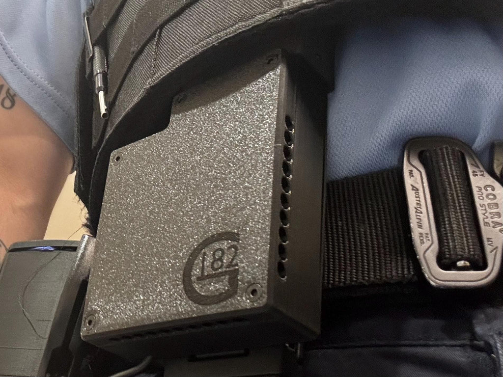USB Tactical Vest Cooling Fan: Duty Belt Mounted Blower