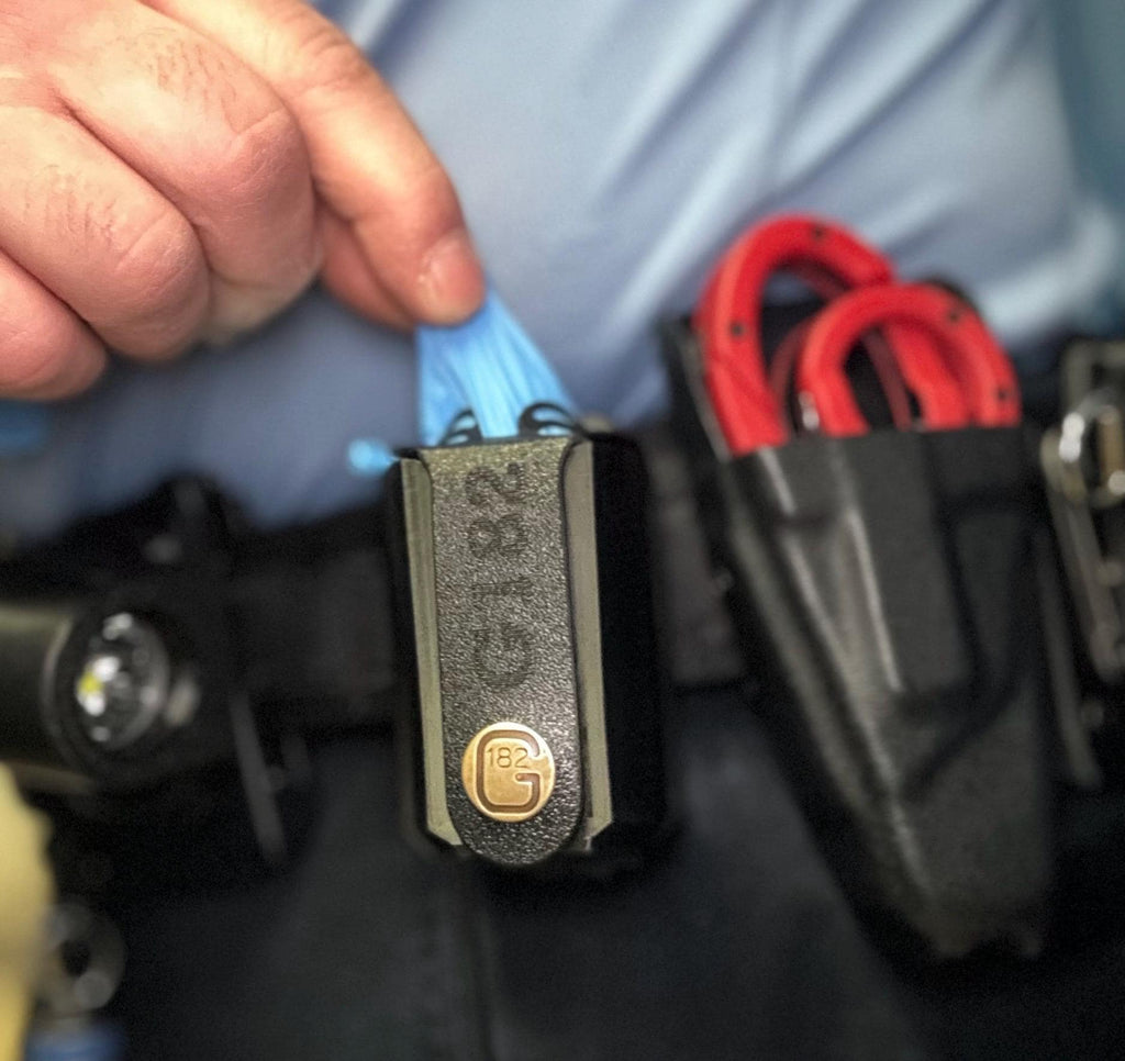 Tactical Glove Holder: Belt Clip or MOLLE - Healthcare, Police, EMS