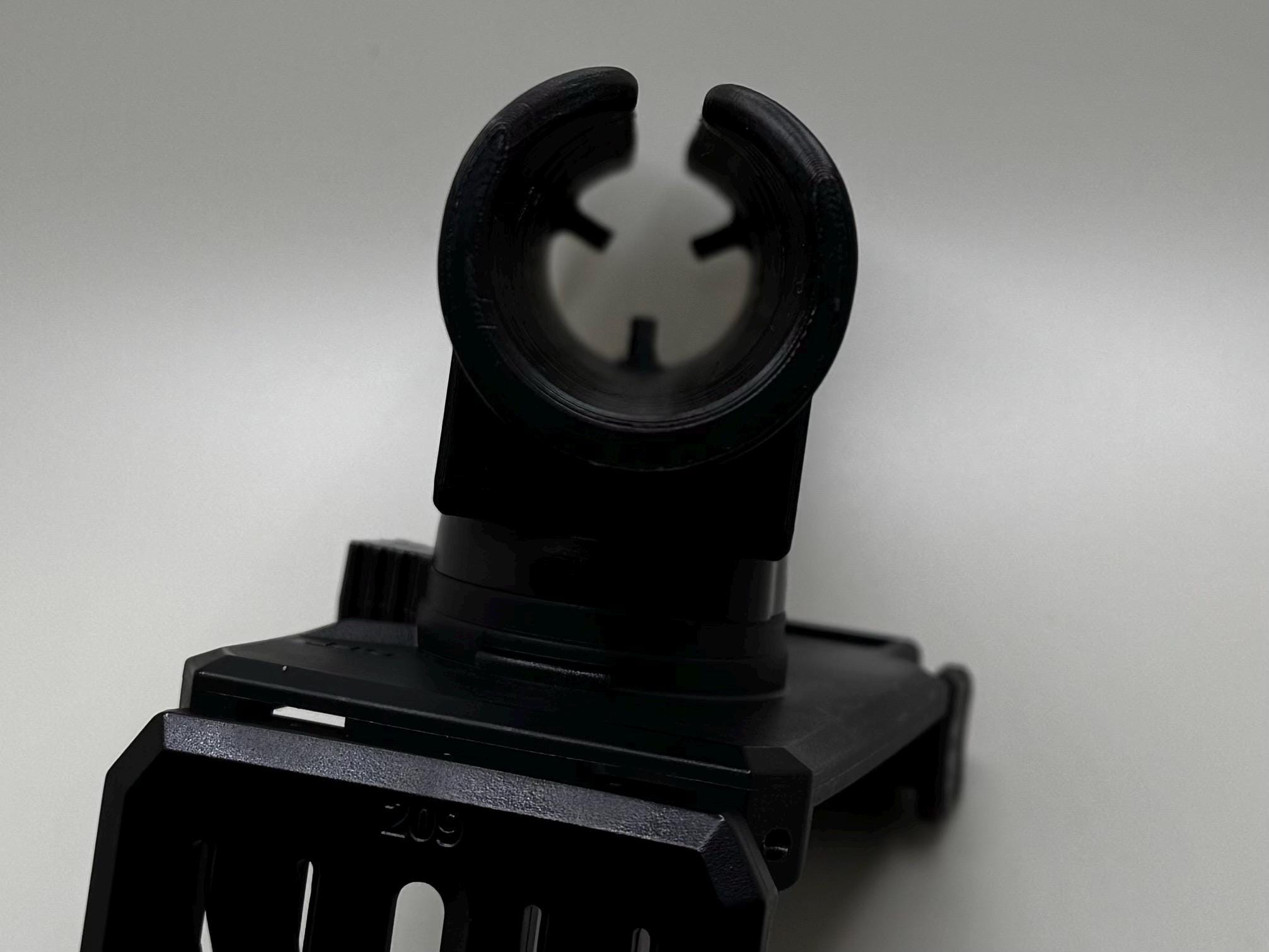 Tactical Baton Holder: Universal Break-Away Polymer, 360 Locking Swivel