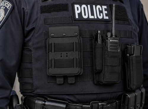 Collapsible Polymer Evidence Notebook Holder: MOLLE & Belt Compatible