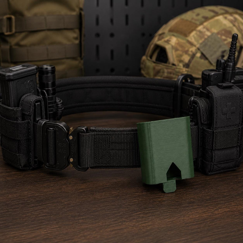Naloxone Nasal Spray Holder | MOLLE Duty Belt Compatible TPU Quick Access