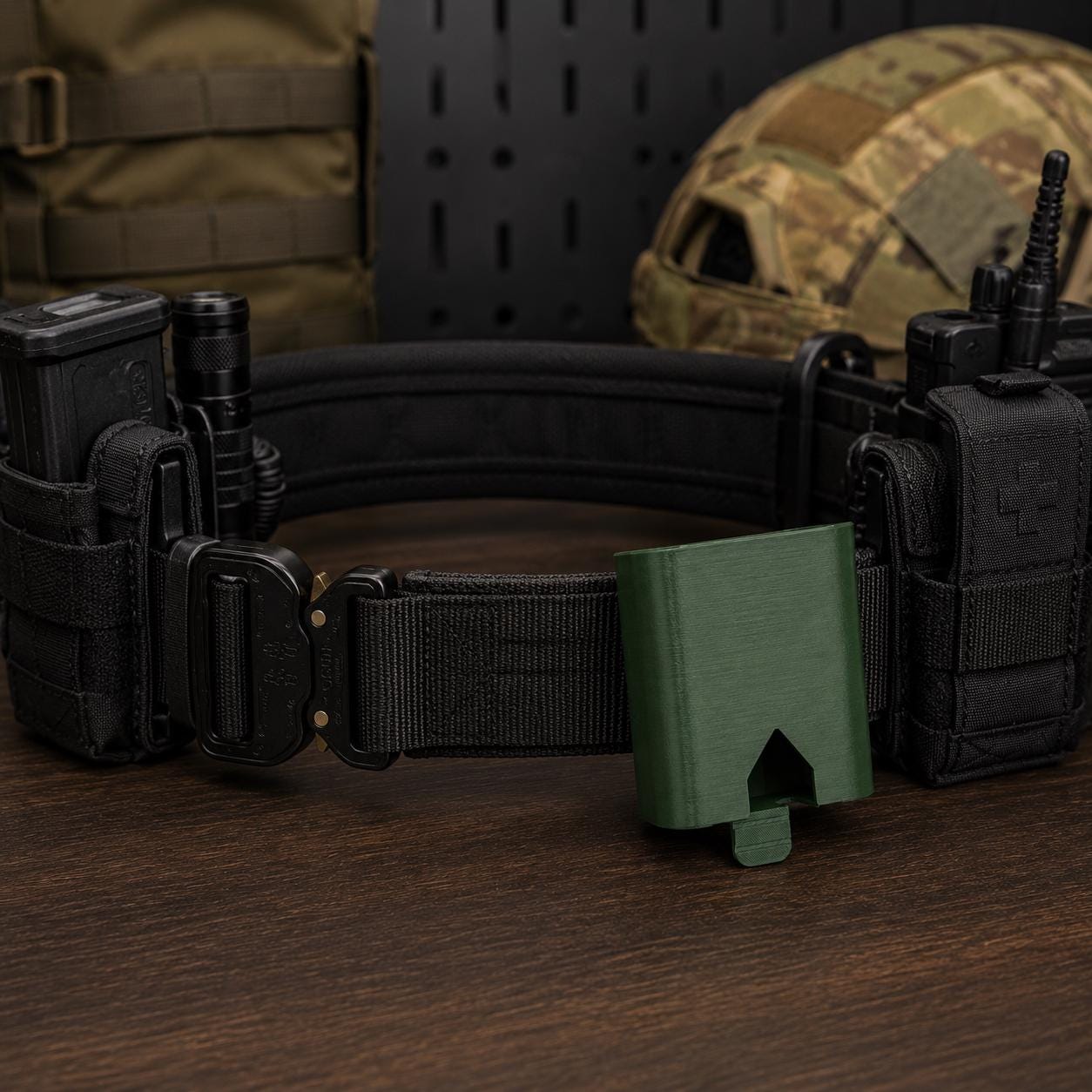 Naloxone Nasal Spray Holder | MOLLE Duty Belt Compatible TPU Quick Access