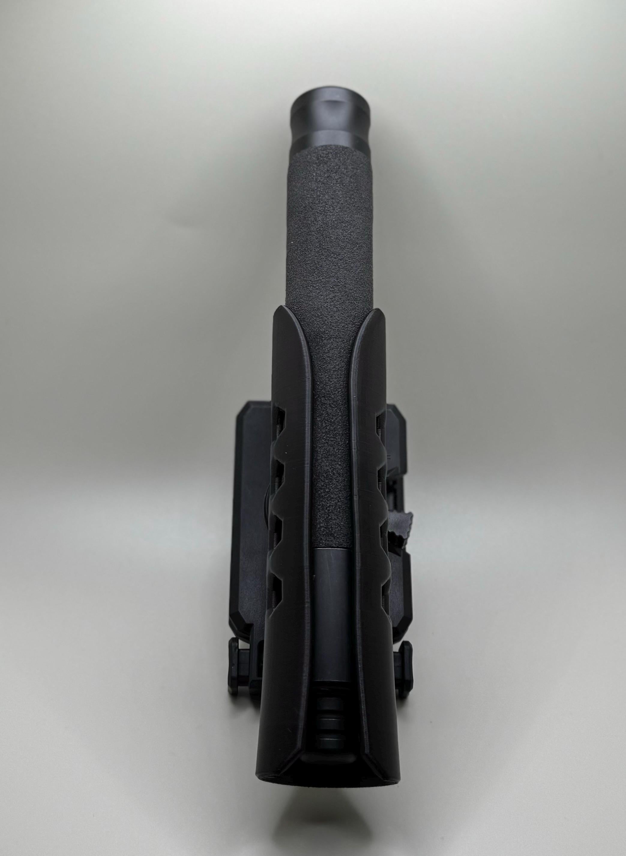 Tactical Baton Holder: Universal Break-Away Polymer, 360 Locking Swivel