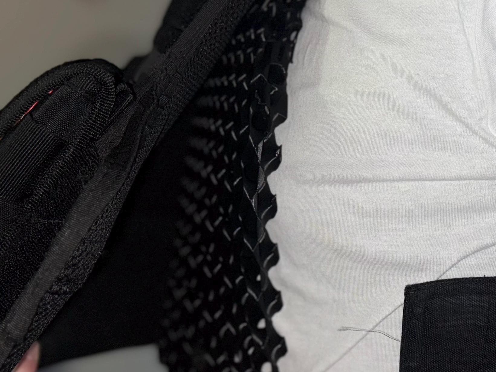 FlexMesh Tactical Vest Airflow Cooling Panel: Breathable TPU Cooling Insert