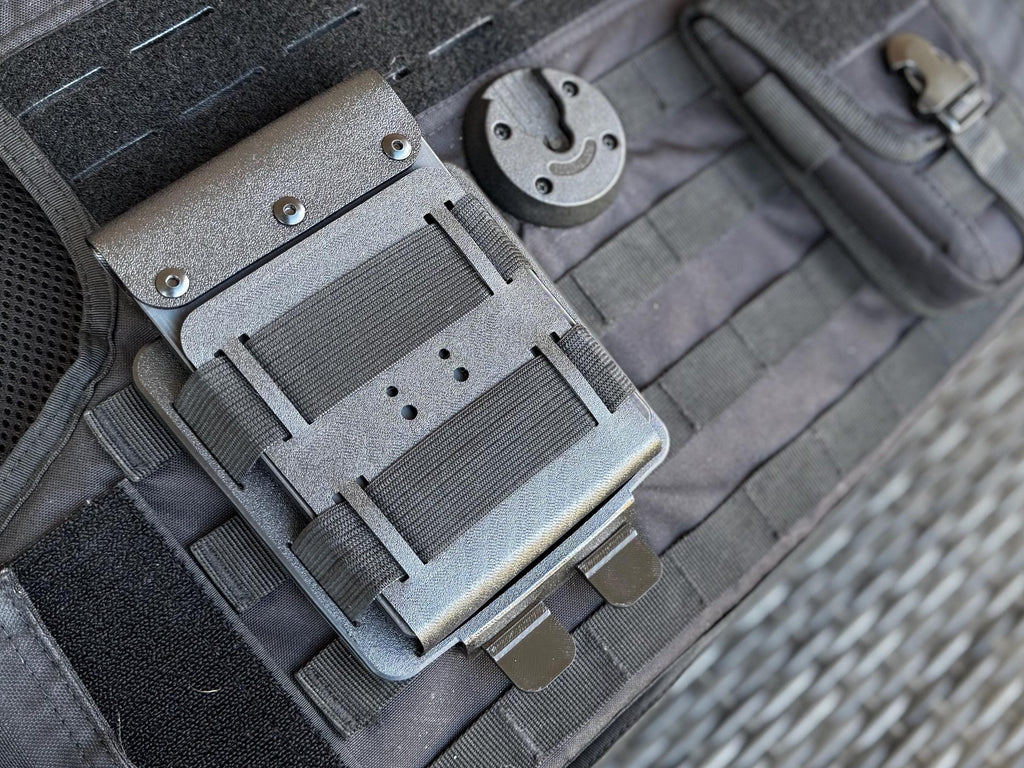 Collapsible Polymer Evidence Notebook Holder: MOLLE & Belt Compatible