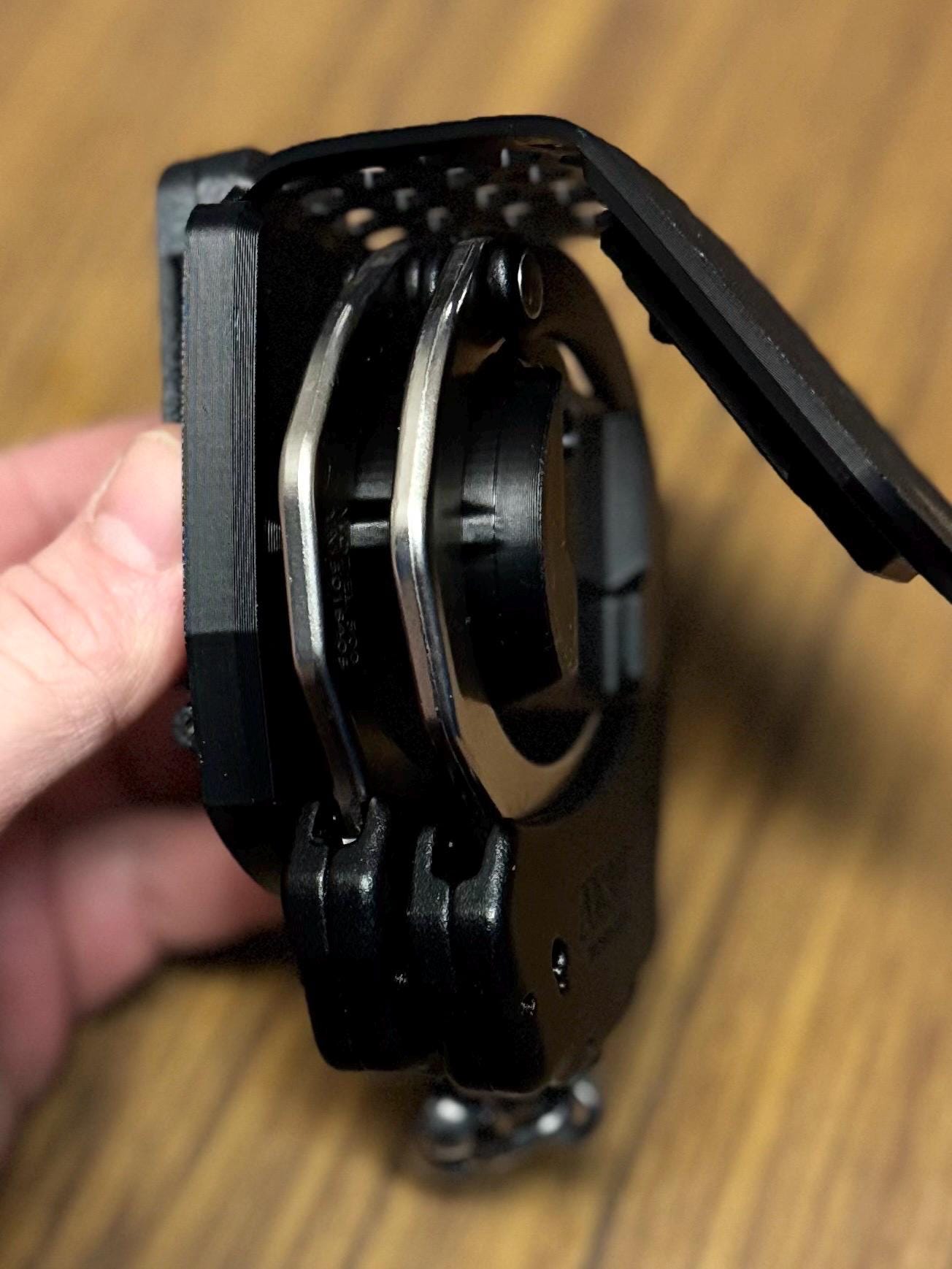 Tactical Locking Handcuff Holder: Secure TPU Police Gear